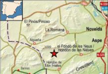 Hondón de los Frailes registra un seísmo de 1,7 grados