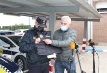 La Policía Local de Novelda se protege con chalecos antibalas