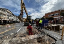 Petrer inicia los trabajos de reparación del alcantarillado de la avenida Reina Sofía