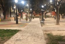 Villena reduce el consumo eléctrico en la plaza Martínez Olivencia