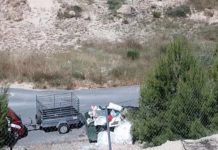 Aspe intensifica la vigilancia policial para evitar vertederos incontrolados