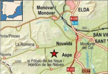 Hondón de las Nieves registra un seísmo de 1,5 grados