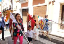 Biar se llena de pólvora para a anunciar la llegada de las fiestas