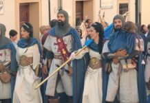 Biar comienza sus Moros y Cristianos al son de las campanas