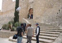 El Castillo de Villena, escenario del rodaje de la nueva versión del clásico ‘Rey de Reyes’