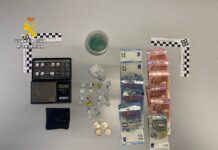 Un Guardia Civil fuera de servicio detiene in fraganti a un supuesto traficante de droga