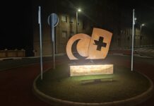 La decoración de las rotondas de Biar homenajean los Moros y Cristianos y al sector agrícola