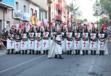 Aspe inicia sus fiestas de Moros y Cristianos