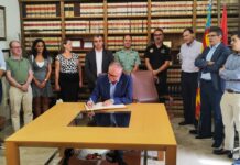 La campaña de vigilancia de uva de mesa empieza en Aspe con todos los cuerpos de seguridad activados