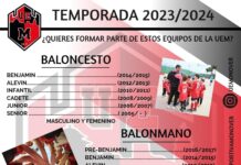 La Unió Esportiva Monòver busca jugadores para su sección de baloncesto