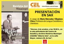 El CEL presenta la Revista del Vinalopó