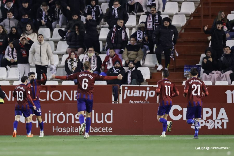 Posiciones de albacete balompié contra cd eldense