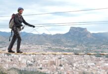 Las Vías Ferratas de Bolón han sido utilizadas por más de 3.200 personas en su primer año de existencia