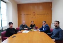 Villena expone su proyecto de Nodo Logístico Levante Interior al gobierno de Almansa