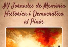 El Pinós organiza las IV Jornadas de Memoria Histórica y Democrática