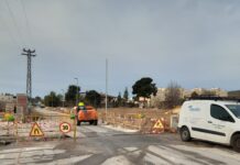 A punto de finalizar las actuaciones de mejora de la red de agua potable de Hondón de los Frailes