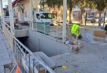 Las obras de la estación del tren de Villena finalizarán a principios de abril