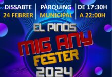 El Pinós celebra el Mig Any Fester