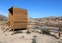Medio Ambiente presenta el nuevo observatorio de aves del Paraje Natural Municipal Clots de la Sal i Serra de la Mola