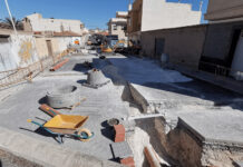 Novelda continúa con la mejora de la red de saneamiento