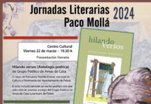 Petrer celebra el Día de la Poesía con su poeta Paco Mollá