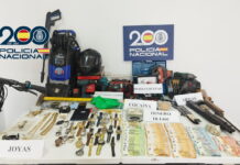 La Policía Nacional desarticula un clan familiar dedicado al tráfico de drogas y a la receptación de objetos robados a cambio de sustancias estupefacientes