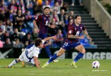 El CD Eldense empata ante el Levante en un partido frenético (0-0)