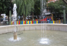 La concejalía de Parques y Jardines repara las fuentes y bebederos de los parques municipales