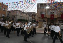 La Unión Lírica Pinosense celebra el tradicional pasacalles de fiestas