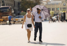 Las máximas bajan varios grados en general y marcan la más alta en Villena, con 31,4