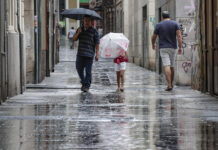 Las lluvias generalizadas en Comunitat Valenciana dejan 24 litros en Alicante y varios incendios