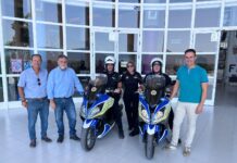 Villena refuerza su flota con dos nuevas motos para la Policía Local
