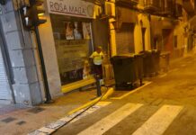 El servicio municipal de limpieza retiró de las calles 13.000 kilos durante las fiestas