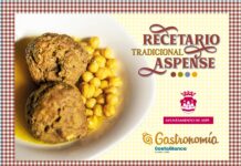 Aspe reeditará el recetario de su cocina tradicional