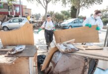 El Ayuntamiento de Elda fletará otros tres autobuses este domingo para trasladar a más de 150 voluntarios dispuestos a ayudar en la localidad valenciana de Sedaví