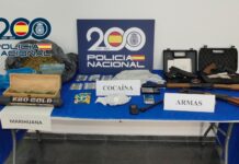 La Policía Nacional desmantela un punto negro muy activo que distribuía sustancias estupefacientes