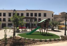 Aspe realiza mejoras en la calle Las Parras