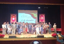 Aspe celebro el Día de la Constitución en el Teatro Wagner