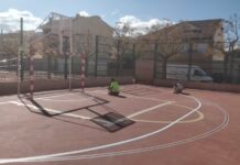Monforte del Cid finaliza las mejoras en la pista deportiva de la Avenida Jaime I
