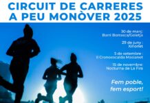 Monóvar lanza el Circuito de Carreras a Pie 2025