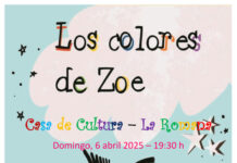 La Casa de Cultura de La Romana acoge el espectáculo infantil “Los colores de Zoe” este domingo