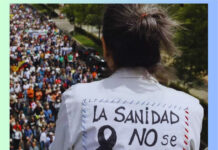 La comarca se manifiesta en defensa de la Sanidad Pública