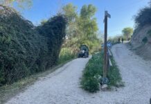 Aspe realiza trabajos de acondicionamiento en el río Tarafa