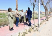 Finalizadas las obras de arbolado y accesibilidad en la calle Gustavo Adolfo Béquer de Monóvar