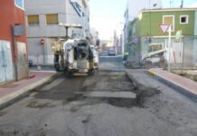 Aspe iniciará en mayo el reasfaltado de varias vías publicas