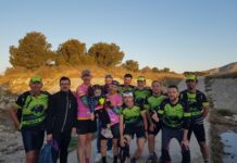 Éxito de la iniciativa solidaria ‘El Viaje de Emma’, 110 kilómetros por el Vinalopó hasta Santa Pola para sensibilizar sobre las enfermedades raras