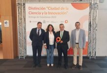 Aspe reconocida como “Ciudad de la Ciencia y la Innovación”