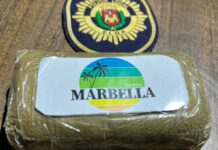 Detenidos dos hombres en Elda con 100 gramos de hachís escondidos en un calcetín