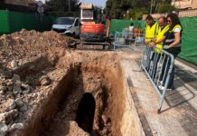 Petrer acomete obras en el colector del alcantarillado en la “frontera” con Elda