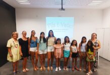 Las reinas y damas de El Pinós preparan el vestuario festero